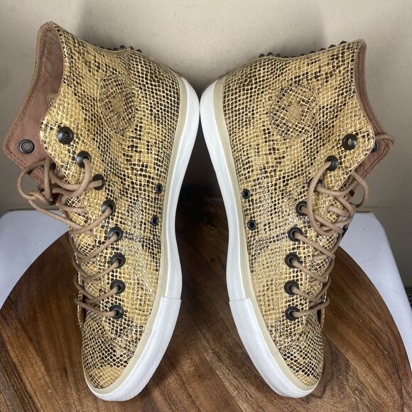Converse Chuck Taylor All Star High Year of the Snake Mens Size 11 Leather Shoes - Picture 7 of 10